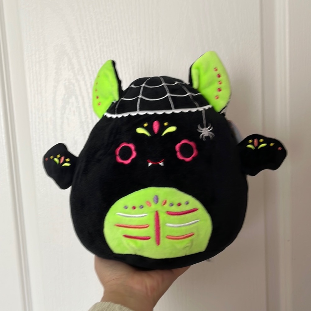 Squishmallow Bart Bat 🦇, Halloween 🎃 👻,  Day of the Dead 💀, DOTD, 8” New
